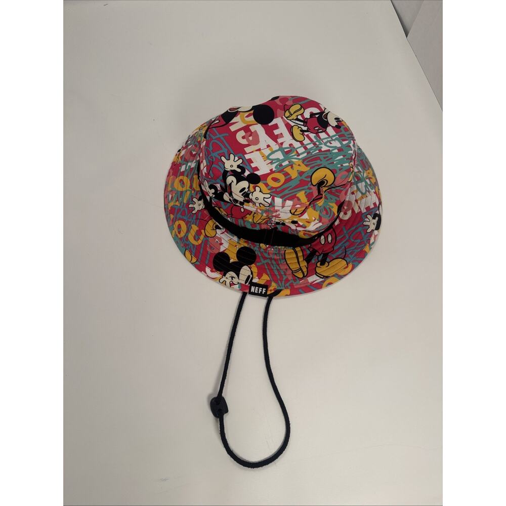 Disney Mickey Mouse Neff Adult Bucket Hay One Size NEW